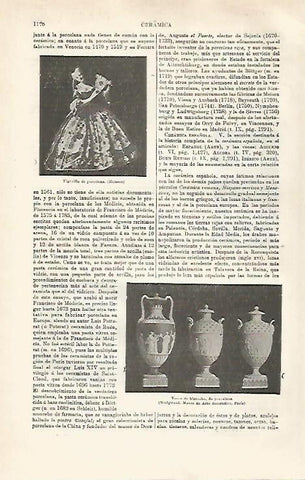 LAMINA ESPASA 32509: Figurilla de porcelana