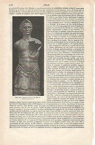 LAMINA ESPASA 32552: Julio Cesar