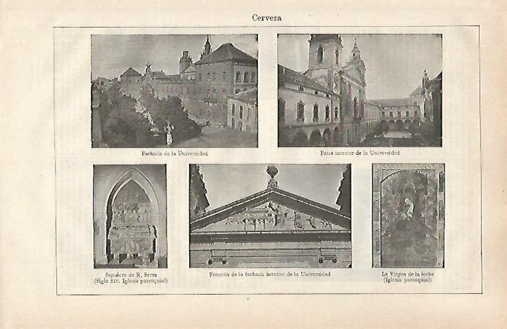 LAMINA ESPASA 32543: Universidad de Cervera, Lleida
