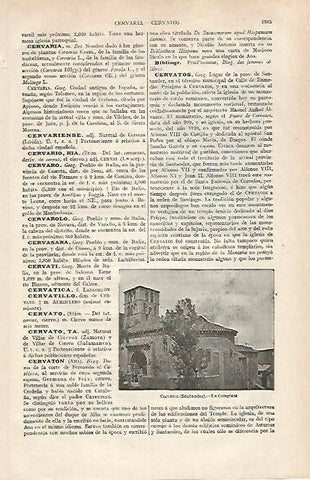 LAMINA ESPASA 32541: Colegiata de Cervatos, Santander