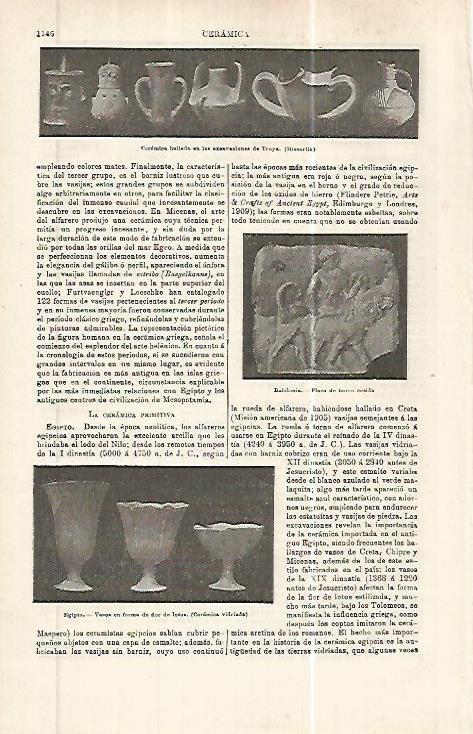 LAMINA ESPASA 32497: Ceramica de Troya