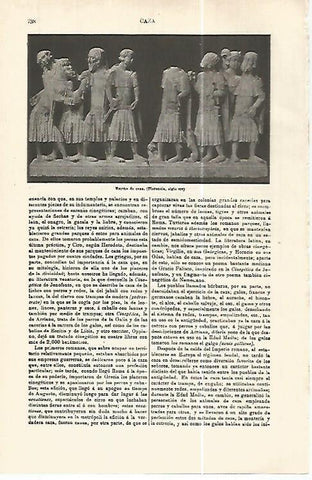 LAMINA ESPASA 32468: Escena de caza del siglo XIV