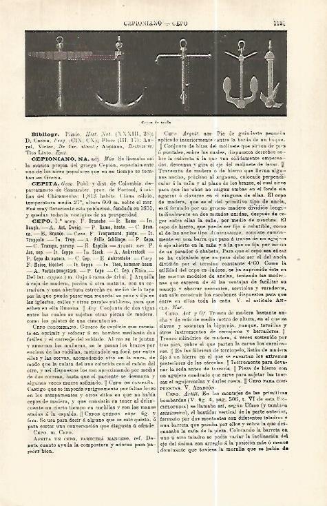 LAMINA ESPASA 32494: Cepos de ancla