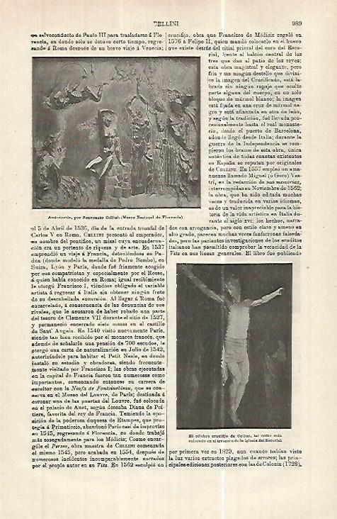LAMINA ESPASA 32478: Andromeda, por Cellini