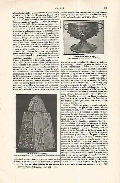 LAMINA ESPASA 32474: Arte celta cristiano