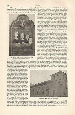 LAMINA ESPASA 32635: Casa natal de Felipe II en Valladolid