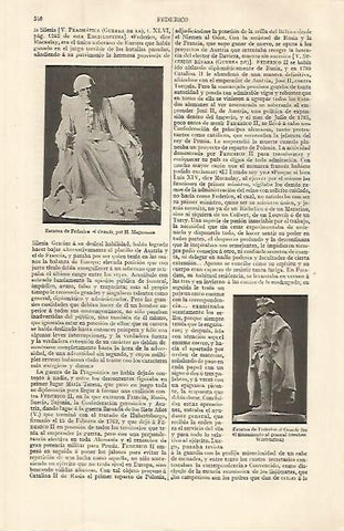 LAMINA ESPASA 32631: Estatua de Federico el Grande
