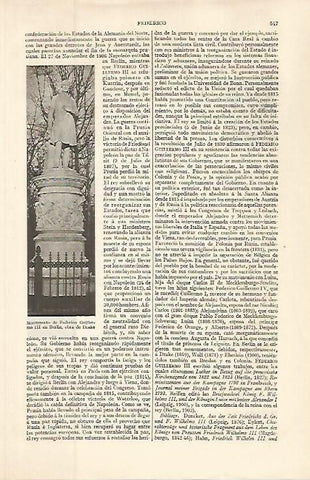 LAMINA ESPASA 32629: Monumeento a Federico Guillermo III en Berllin