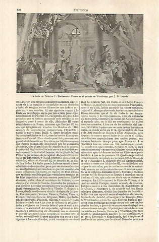 LAMINA ESPASA 32628: La boda de Federico I, por Tiepolo