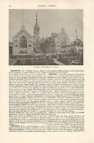 LAMINA ESPASA 32624: Abadia de Fecamp, Francia
