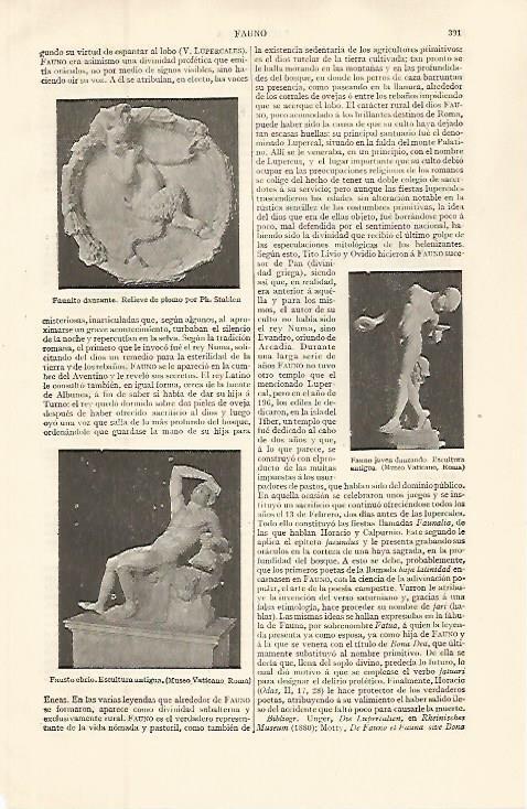 LAMINA ESPASA 32616: Fauno