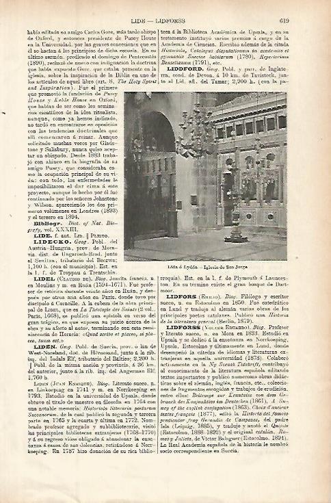 LAMINA ESPASA 32669: Iglesia de San Jorge en Lida, Bielorrusia