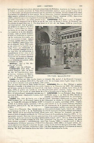 LAMINA ESPASA 32669: Iglesia de San Jorge en Lida, Bielorrusia