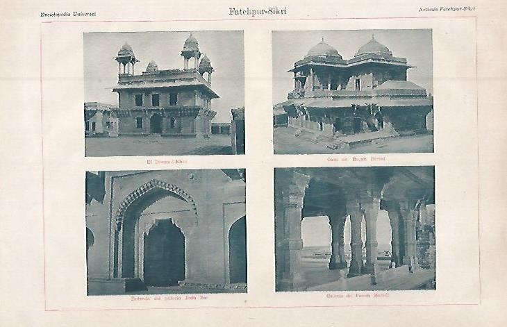 LAMINA ESPASA 32613: Fatehpur-Sikri
