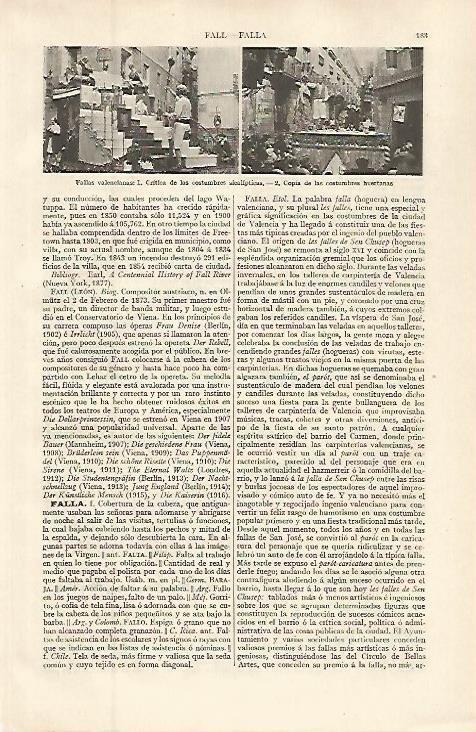LAMINA ESPASA 32593: Fallas de Valencia