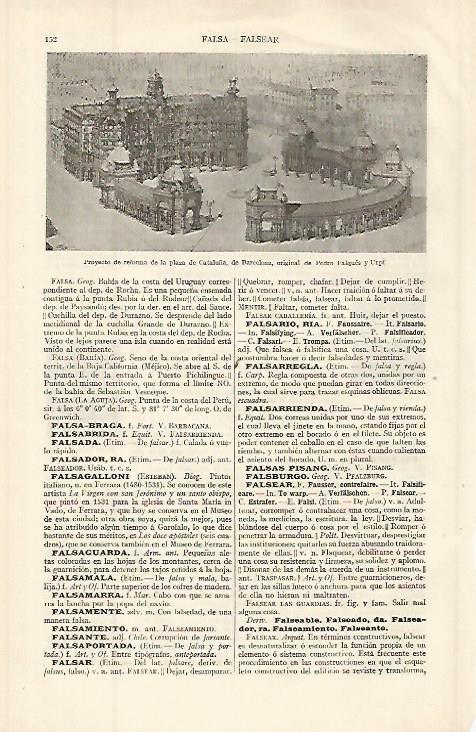 LAMINA ESPASA 32590: Proyecto de reforma de la Plaza Catalunya en Barcelona