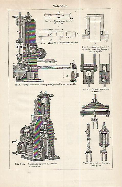 LAMINA ESPASA 32286: Maquina de ensayos