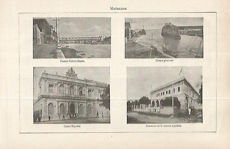 LAMINA ESPASA 32278: Puente, Casino y Sanatorio de Matanzas