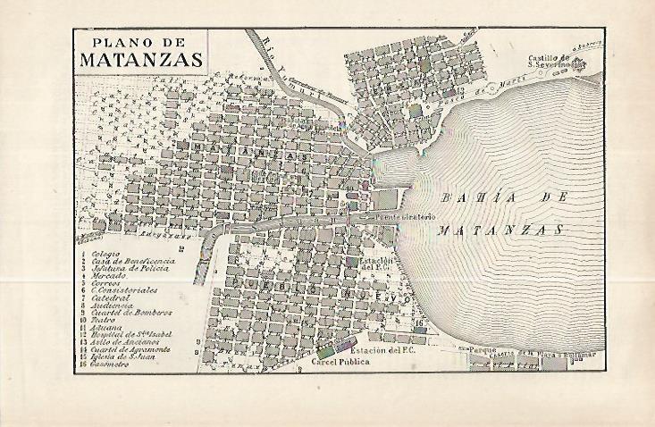 LAMINA ESPASA 32276: Plano de Matanzas