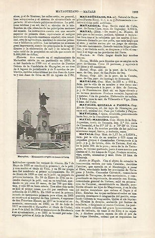 LAMINA ESPASA 32316: Monumento a Colon en Mayaguez, Puerto Rico