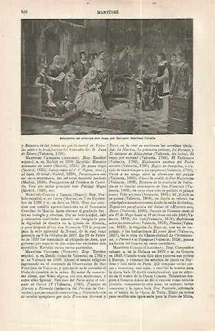 LAMINA ESPASA 32225: Educacion del principe Don Juan, por Salvador Martinez