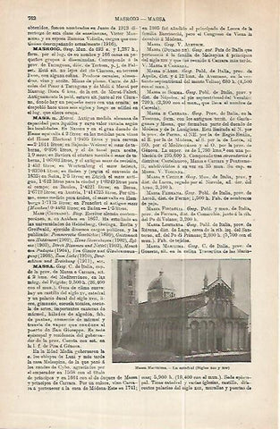 LAMINA ESPASA 32258: Caterald e Massa Marittima, Italia