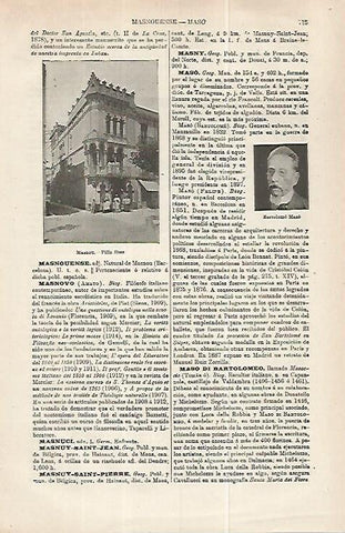 LAMINA ESPASA 32254: Villa Rosa en El Masnou, Barcelona