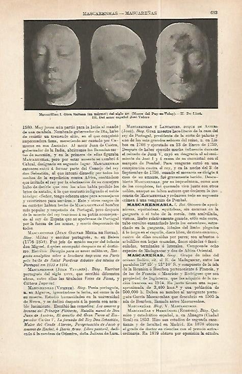 LAMINA ESPASA 32248: Mascarillas