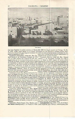 LAMINA ESPASA 32337: Vista de Casablanca, Marruecos