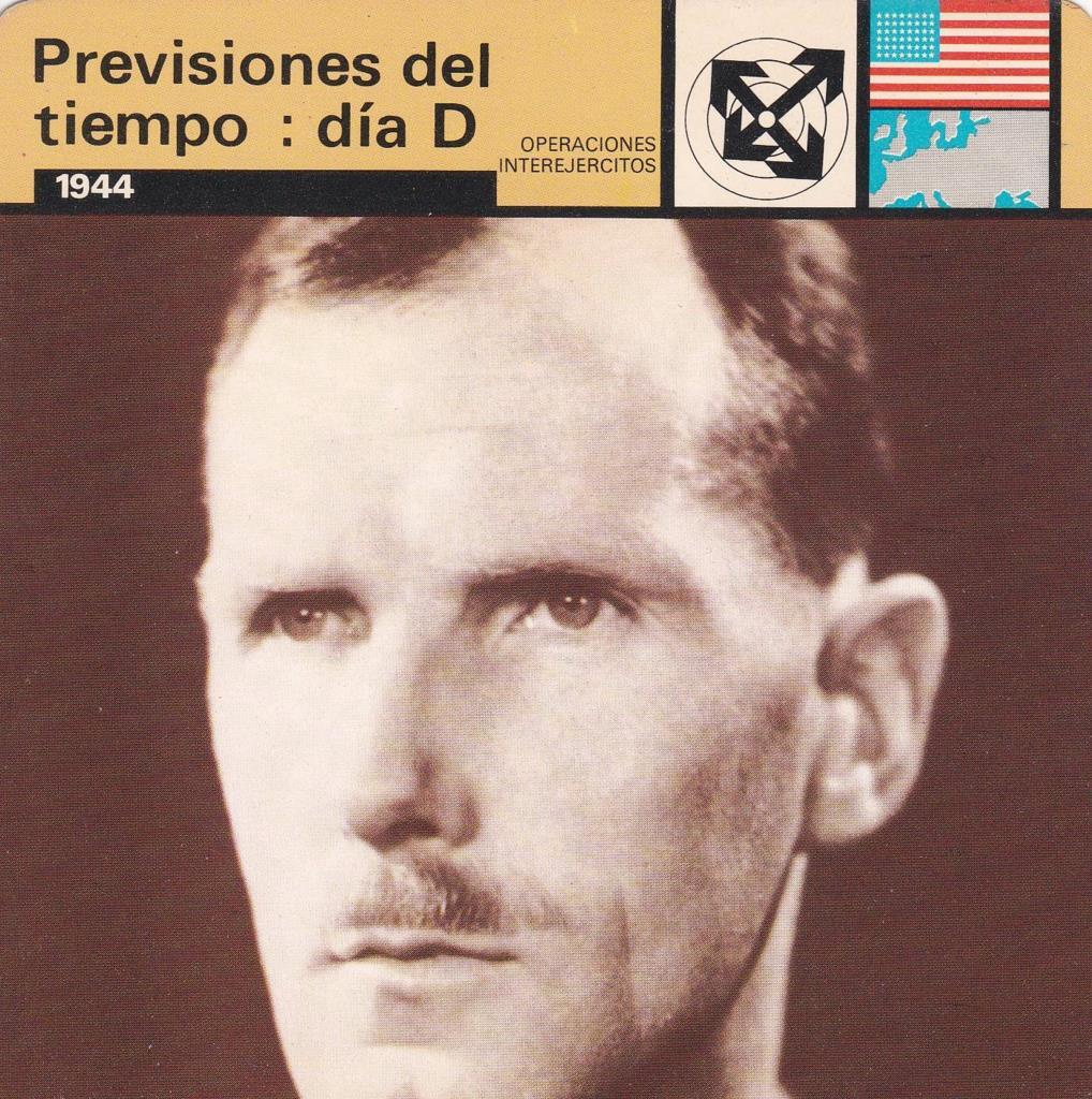 FICHA OPERACIONES INTEREJERCITOS: PREVISIONES DEL TIEMPO: DIA D. 1944