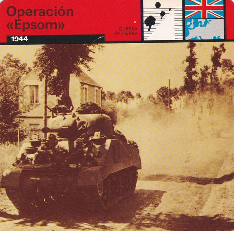 FICHA GUERRA EN TIERRA: OPERACIÓN "EPSOM". 1944