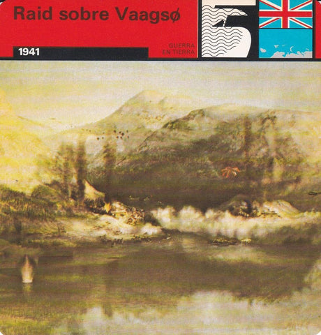 FICHA GUERRA EN TIERRA: RAID SOBRE VAAGSO. 1941