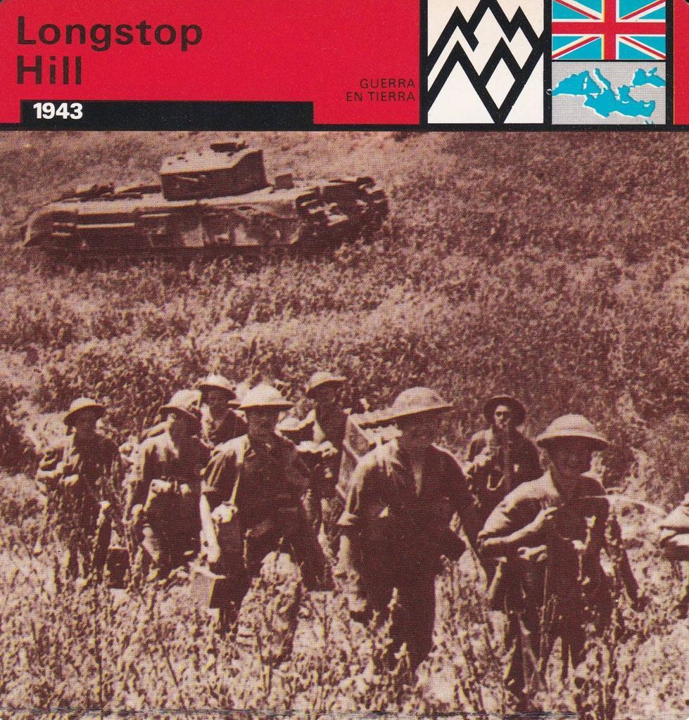 FICHA GUERRA EN TIERRA: LONGSTOP HILL. 1943