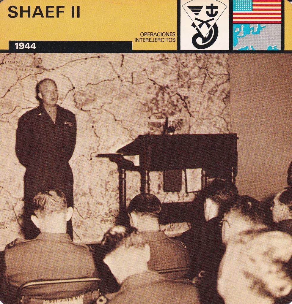 FICHA OPERACIONES INTEREJERCITOS: SHAEF II. 1944