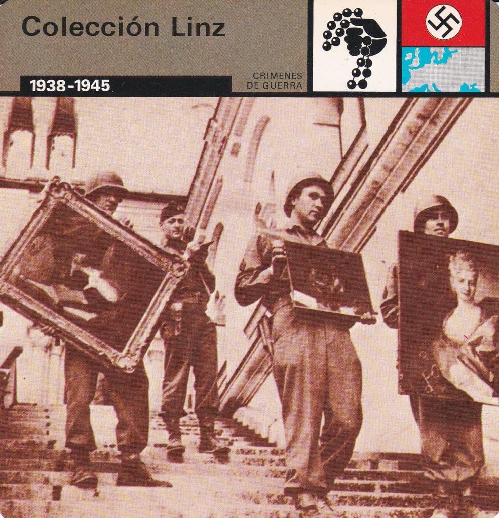 FICHA CRIMENES DE GUERRA: COLECCIÓN LINZ. 1938-1945