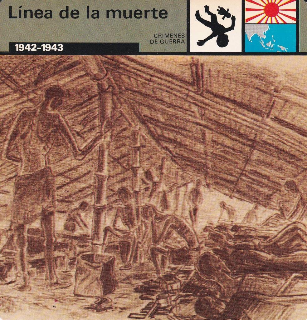 FICHA CRIMENES DE GUERRA: LINEA DE LA MUERTE. 1942-1943