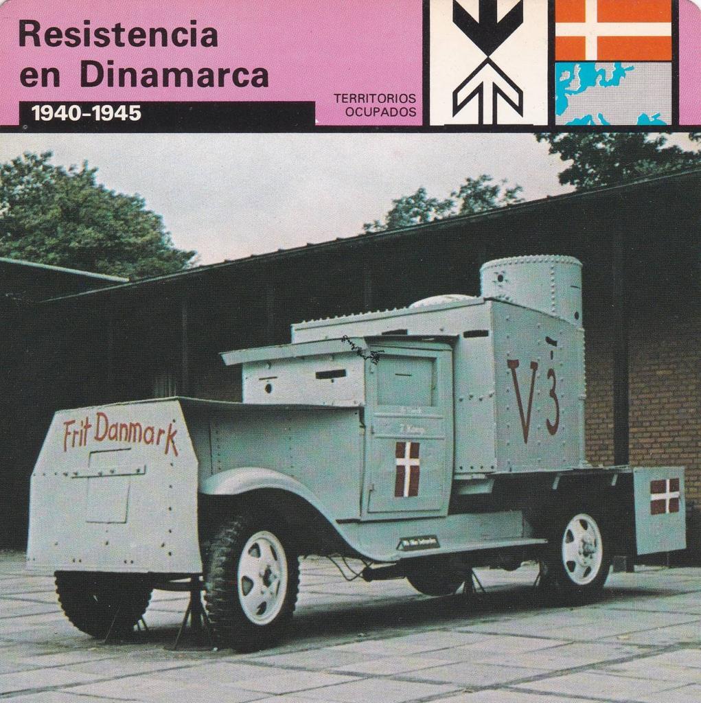 FICHA TERRITORIOS OCUPADOS: RESISTENCIA EN DINAMARCA. 1940-1945