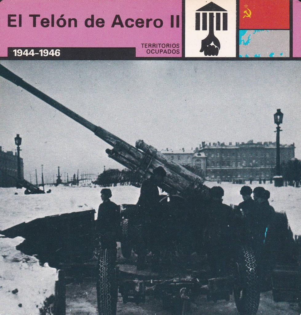FICHA TERRITORIOS OCUPADOS: EL TELON DE ACERO II. 1944-1946