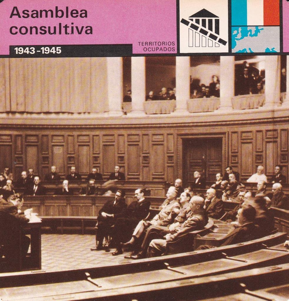 FICHA TERRITORIOS OCUPADOS: ASAMBLEA CONSULTIVA. 1943-1945