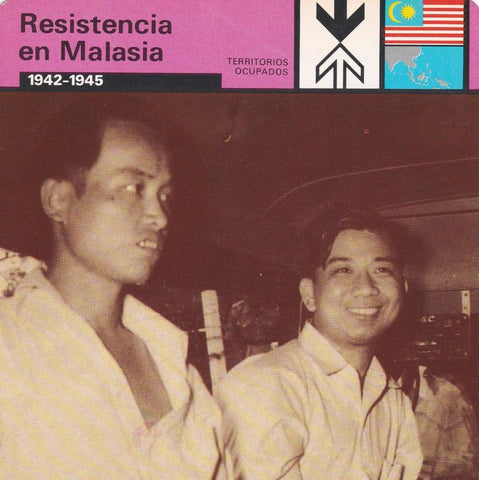 FICHA TERRITORIOS OCUPADOS: RESISTENCIA EN MALASIA. 1942-1945