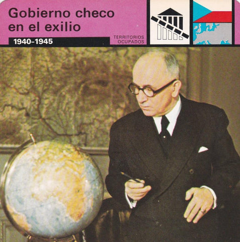 FICHA TERRITORIOS OCUPADOS: GOBIERNO CHECO EN EL EXILIO. 1940-1945