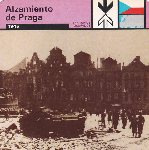 FICHA TERRITORIOS OCUPADOS: ALZAMIENTO DE PRAGA. 1945