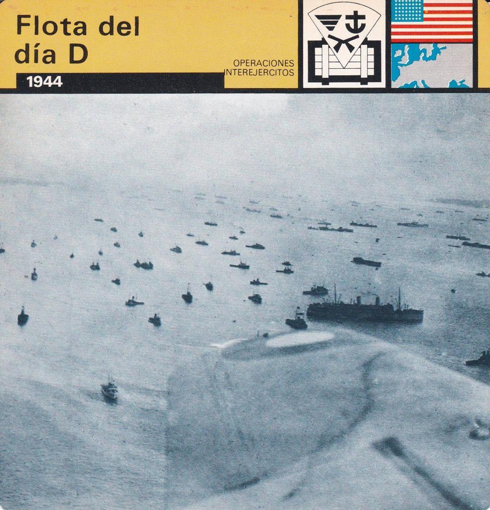 FICHA OPERACIONES INTEREJERCITOS: FLOTA DEL DIA D. 1944