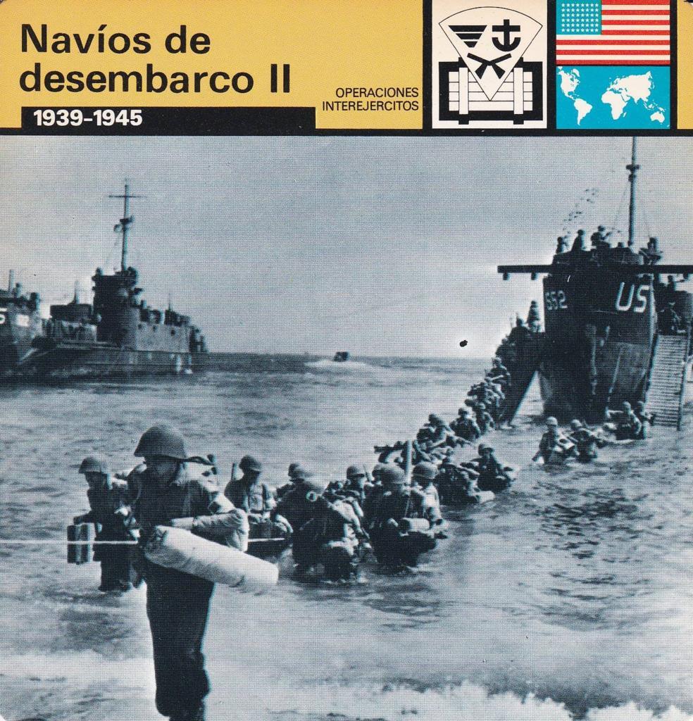 FICHA OPERACIONES INTEREJERCITOS: NAVIOS DE DESEMBARCO II. 1939-1945