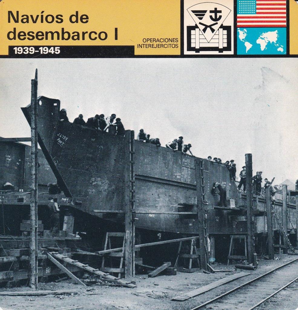 FICHA OPERACIONES INTEREJERCITOS: NAVIOS DE DESEMBARCO I. 1939-1945