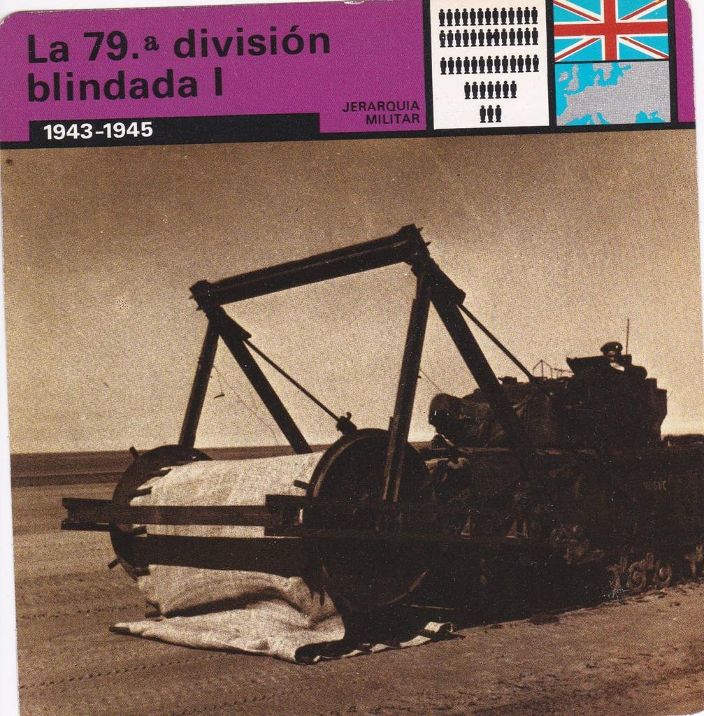 FICHA JERARQUIA MILITAR: LA 79 DIVISION BLINDADA I. 1943-1945