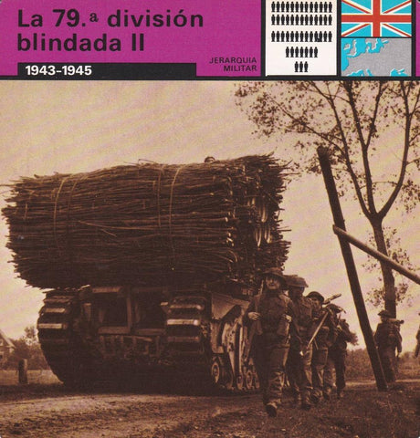 FICHA JERARQUIA MILITAR: LA 79 DIVISION BLINDADA II. 1943-1945