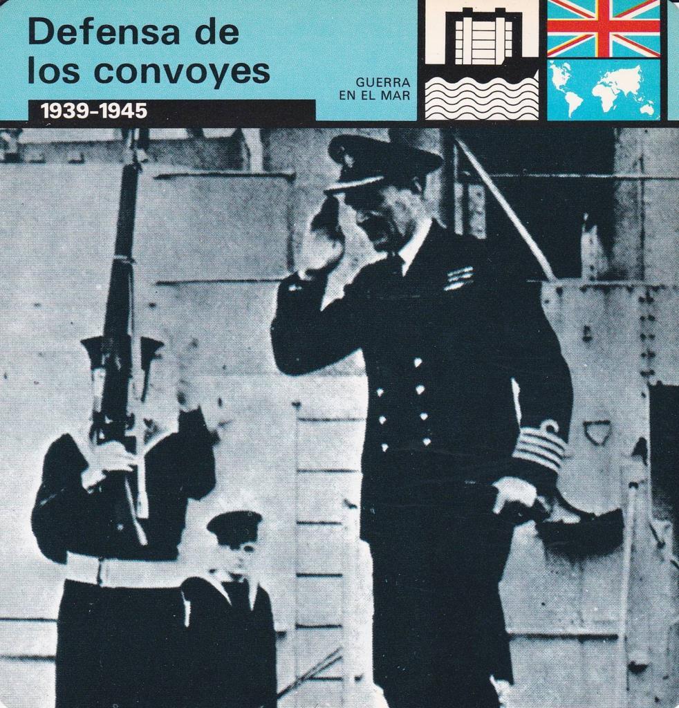 FICHA GUERRA EN EL MAR: DEFENSA DE LOS CONVOYES. 1939-1945