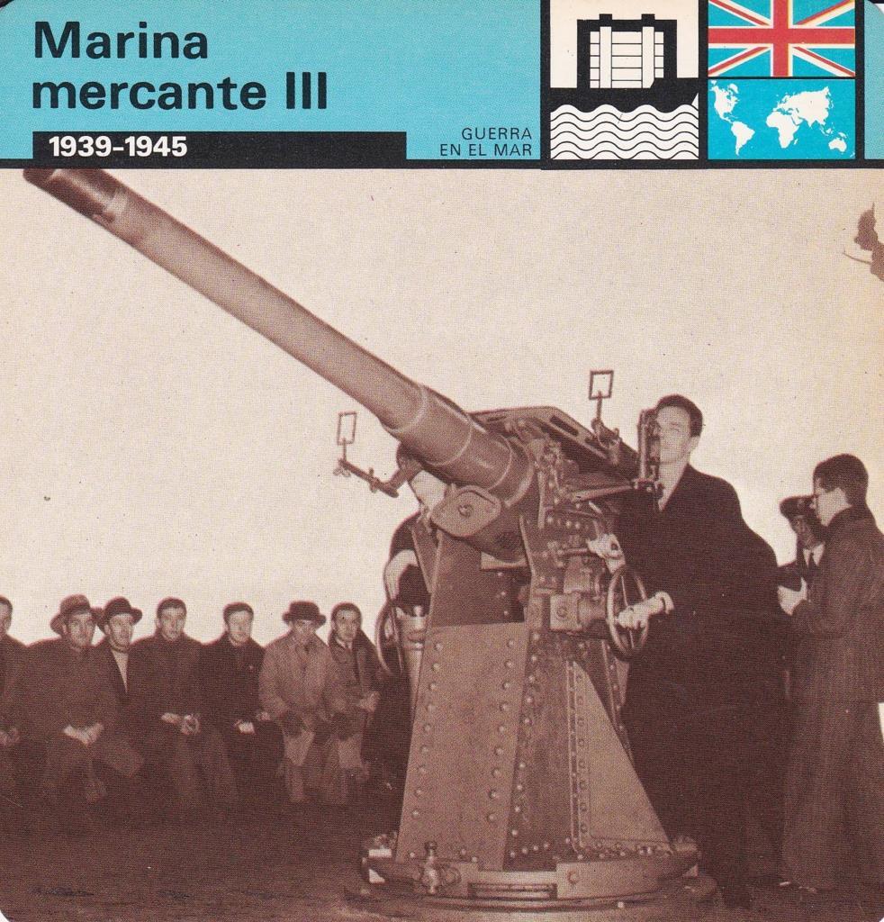 FICHA GUERRA EN EL MAR: MARINA MERCANTE III. 1939-1945