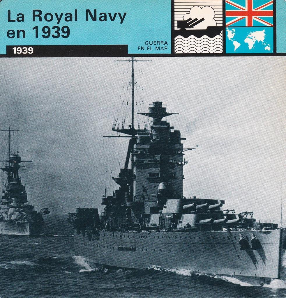 FICHA GUERRA EN EL MAR: LA ROYAL NAVY EN 1939. 1939